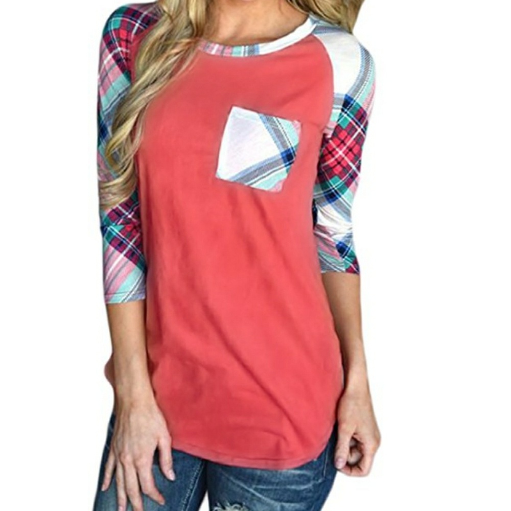 Colorblock Top size Med - Picture 2 of 3